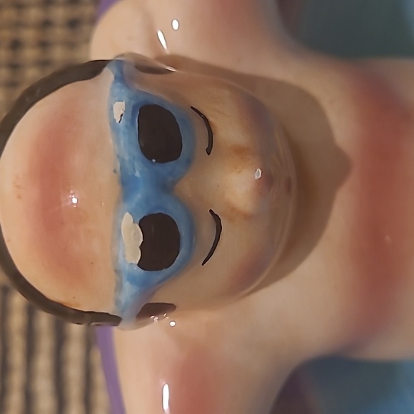 RARE VINTAGE SWIMMER IN POOL CHIP AND DIP BOWL - Picture 3 of 7